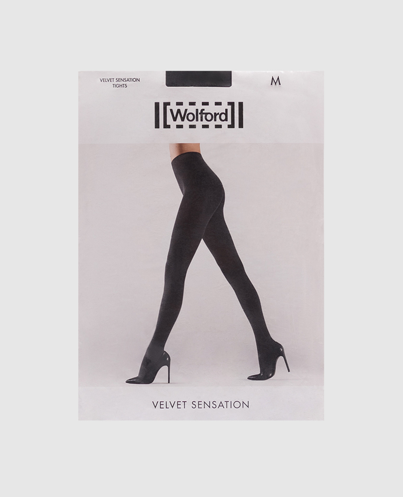

Grey tights Velvet sensation Wolford