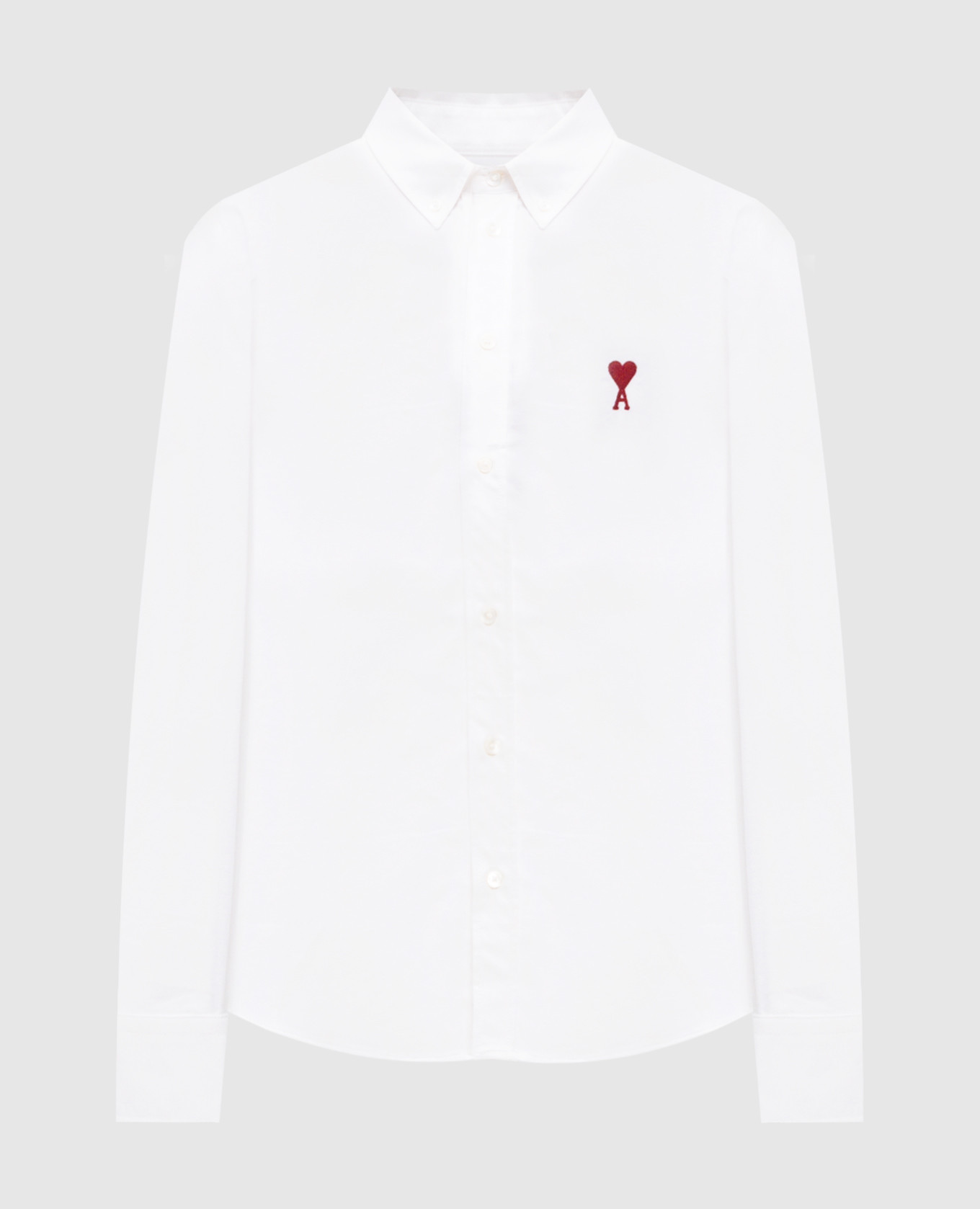 

White shirt with embroidered Ami de Coeur emblem Ami Paris