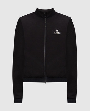 AMIRI Black sports jacket with logo AMOUTJ1011