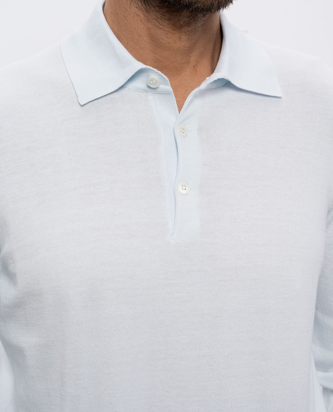 

Blue polo Brunello Cucinelli, Light blue