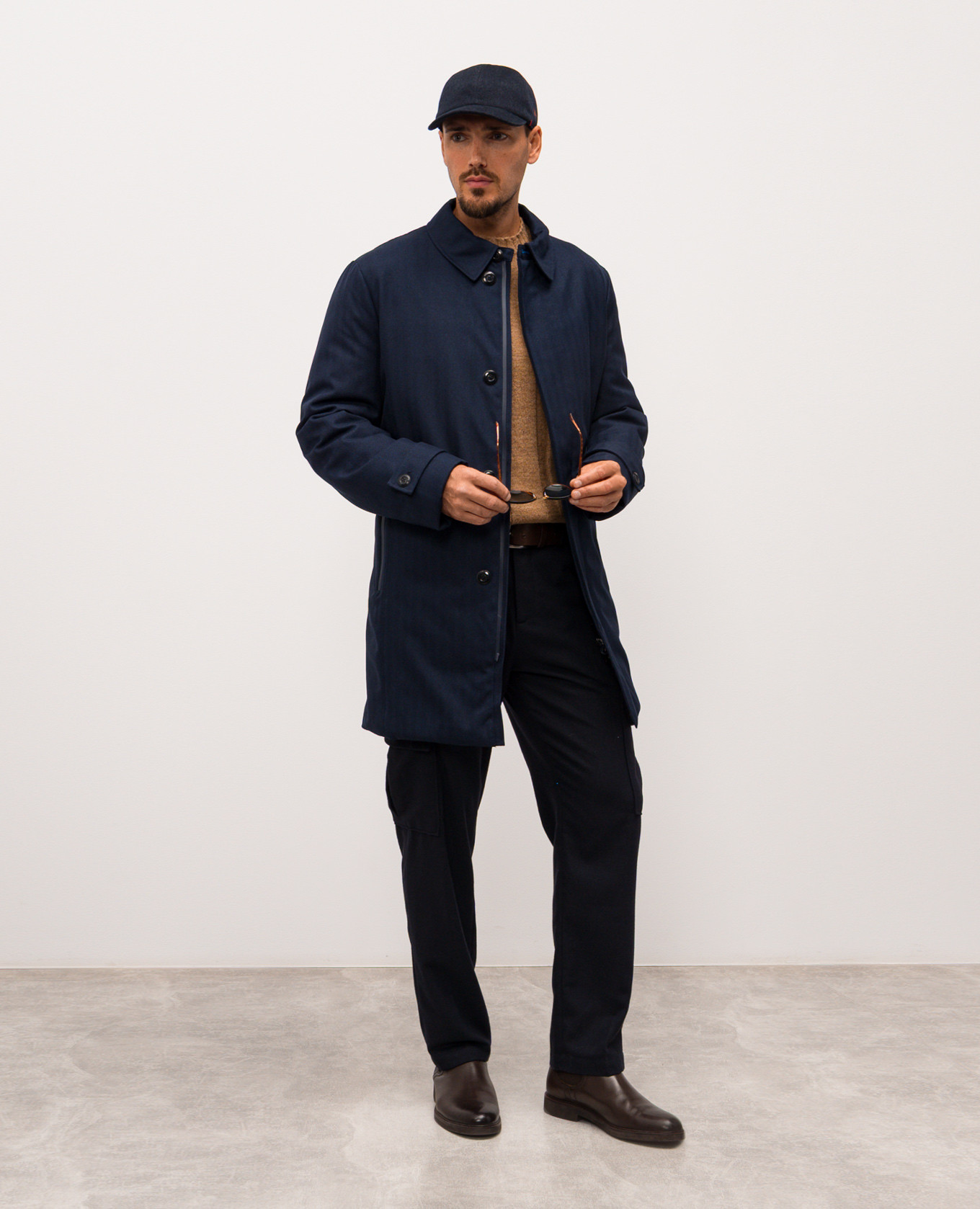 

Blue jacket with logo UP TO BE