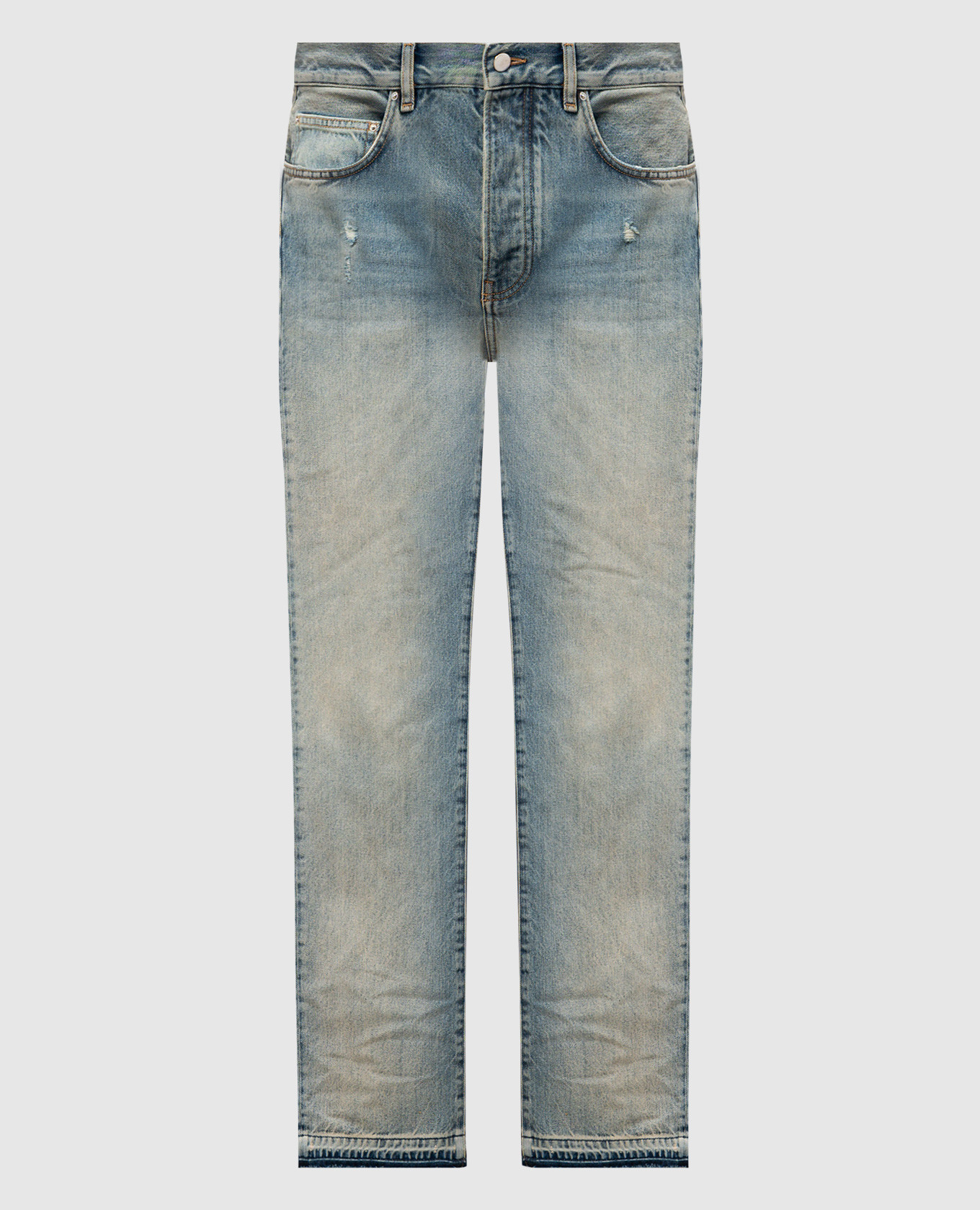 

Blue jeans with holes AMIRI, Light blue