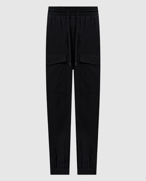 Helmut Lang Zoot logo joggers in black O06HW208