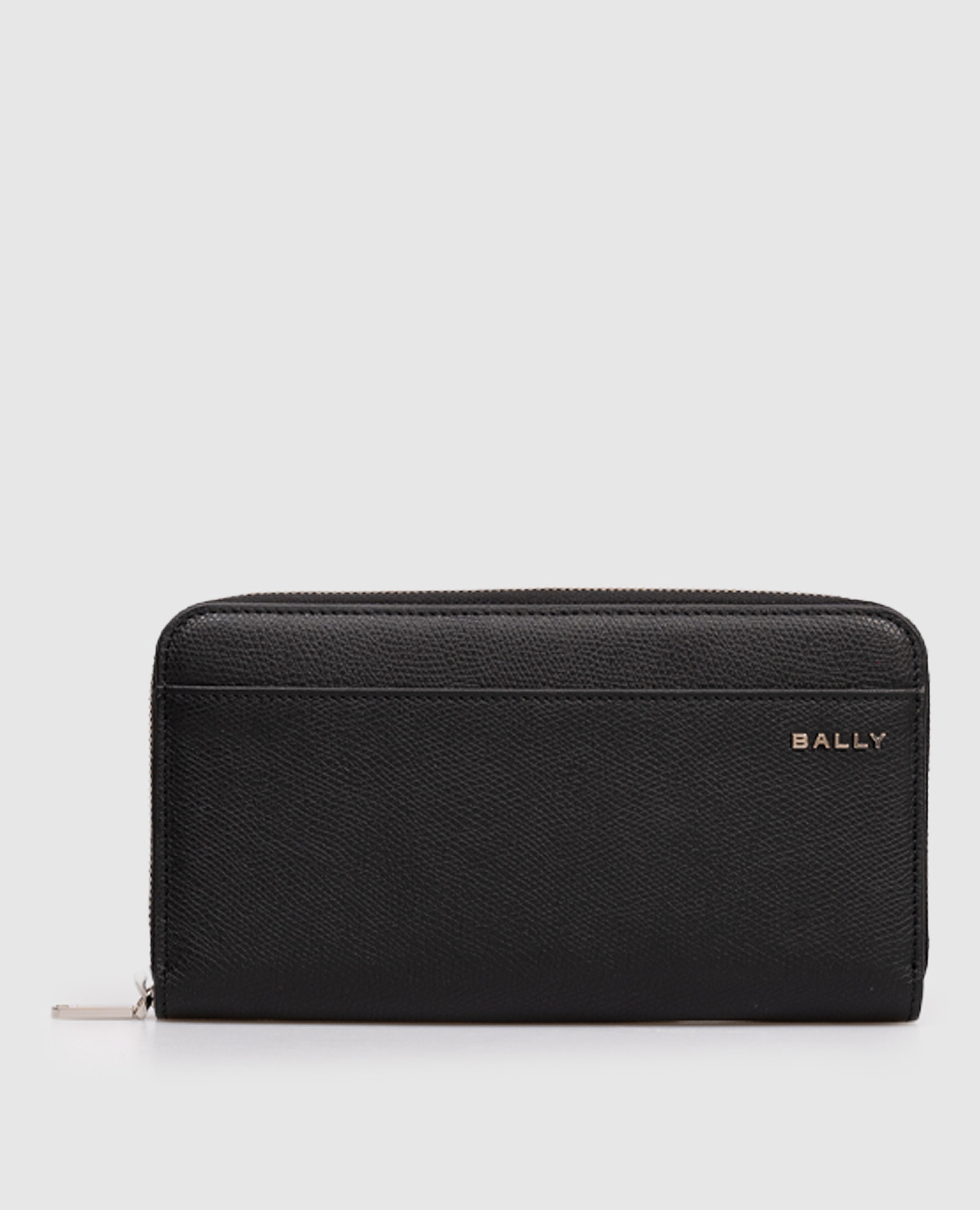 Black Essential Leather Wallet Bally