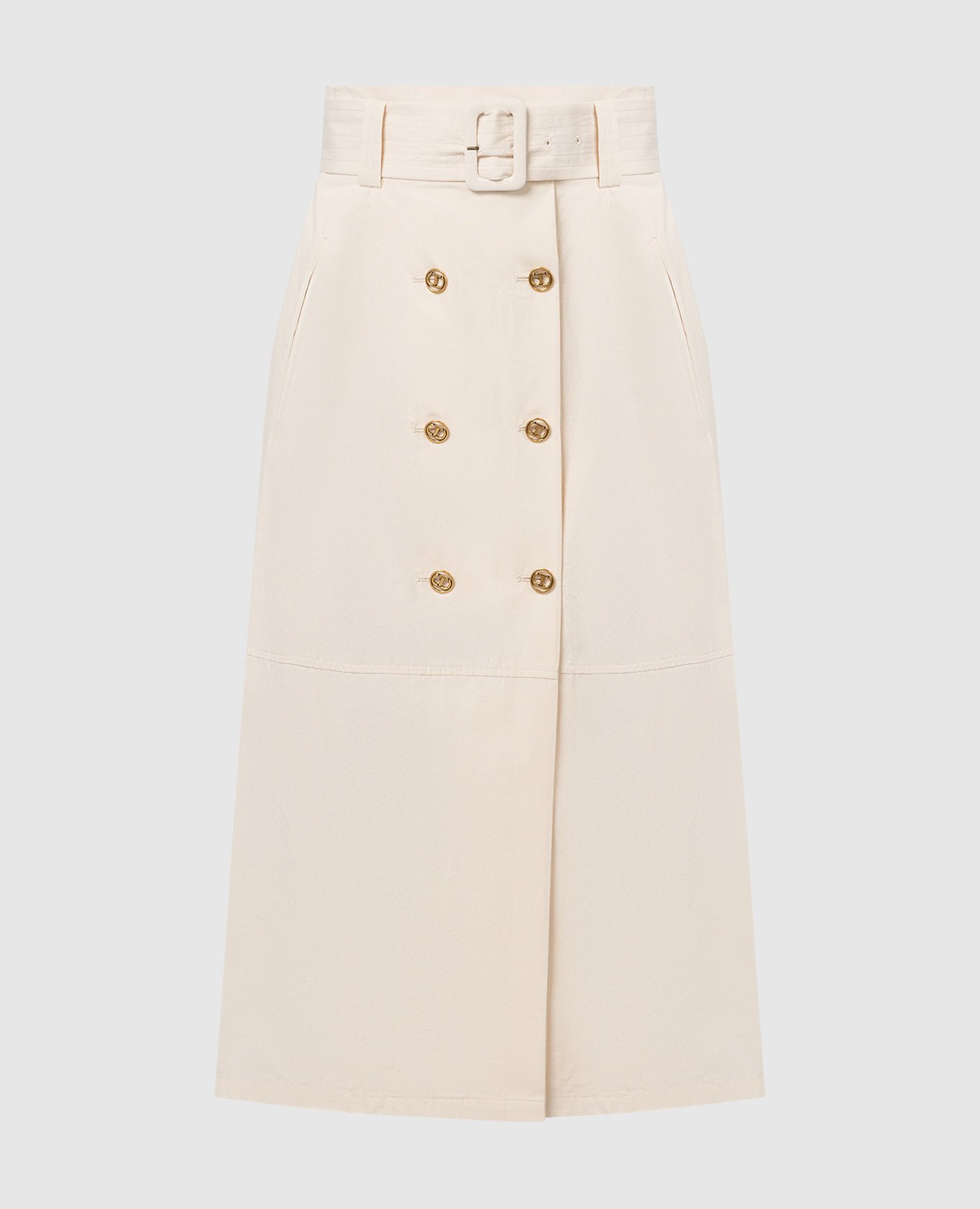 

Beige skirt with a belt Twinset