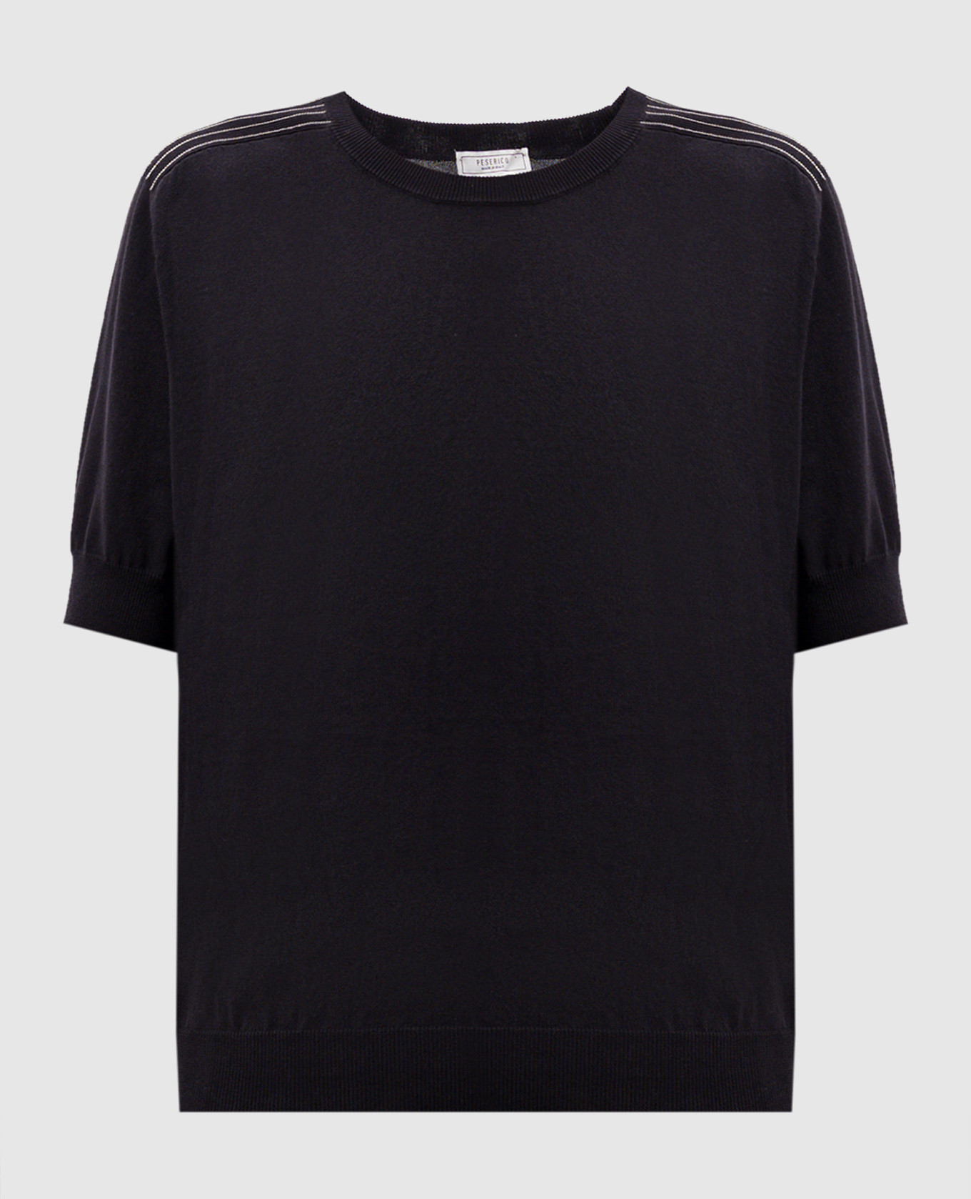 

Black top with monil chain Peserico