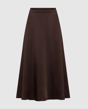 Brunello Cucinelli Brown midi skirt M0H38G3679