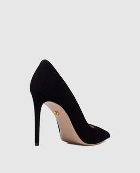 Babe Pay Pls Black suede shoes 201119ZA