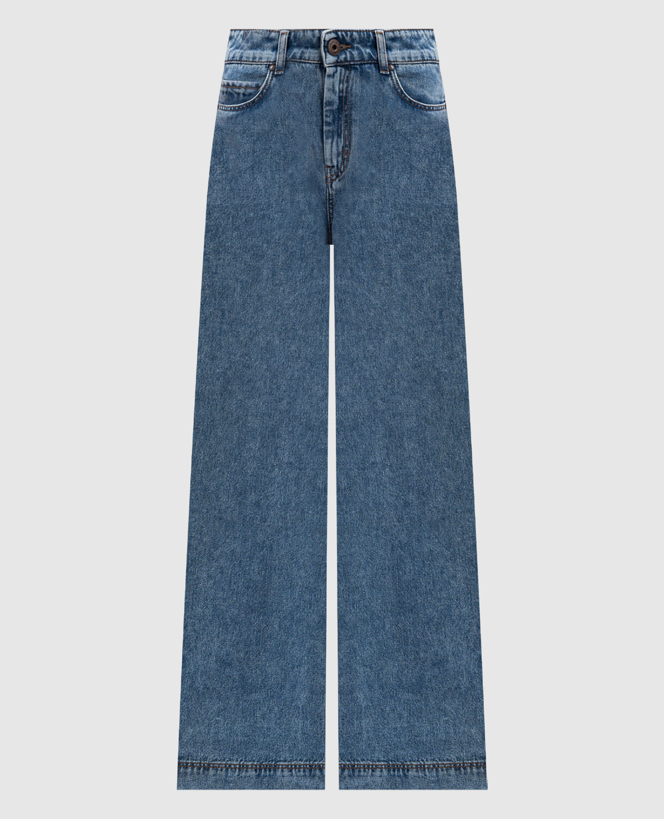 

Blue VEGA jeans with a distressed effect Max Mara Weekend