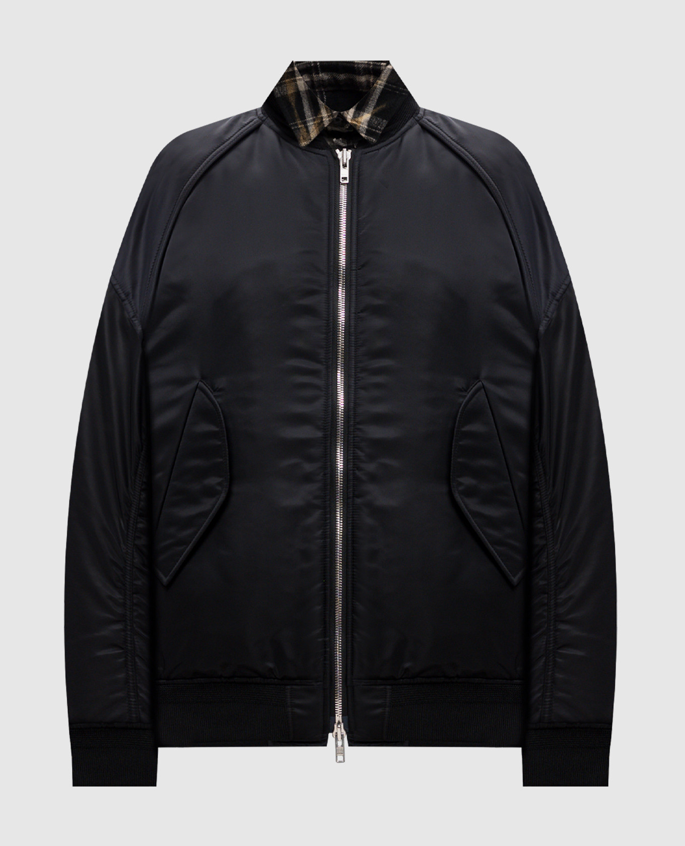 

Black bomber jacket with logo Juun.j