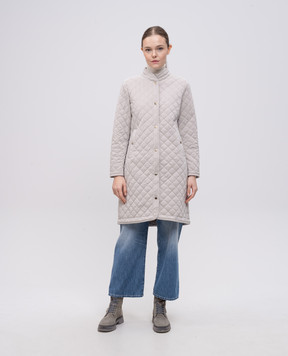 MooRER Gray ARUNA long jacket ARUNAOSQ