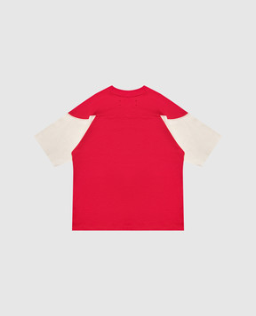 AMIRI Children's red t-shirt AMIRI STAR AKJYTE1021