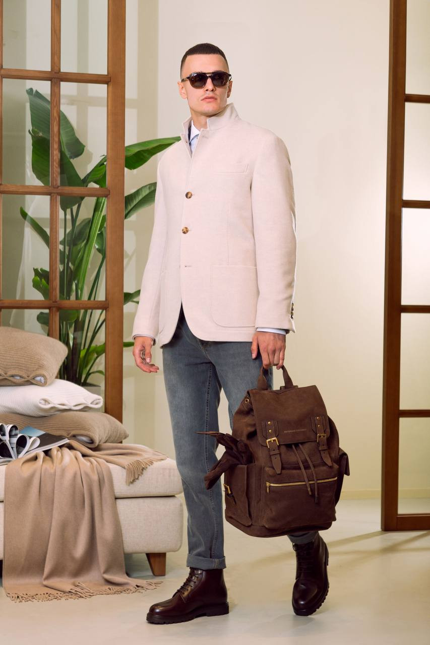 White shirt with a figured bottom Brunello Cucinelli 6