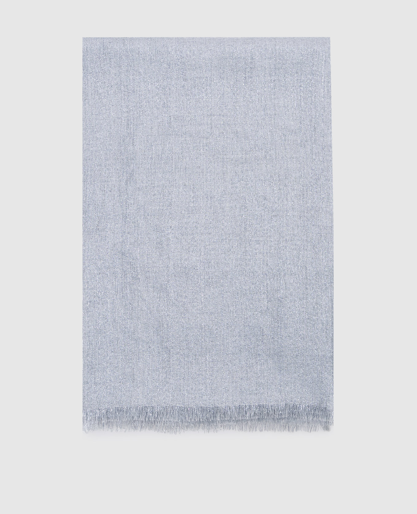 

Blue stole with cashmere and silk with lurex Brunello Cucinelli, Light blue