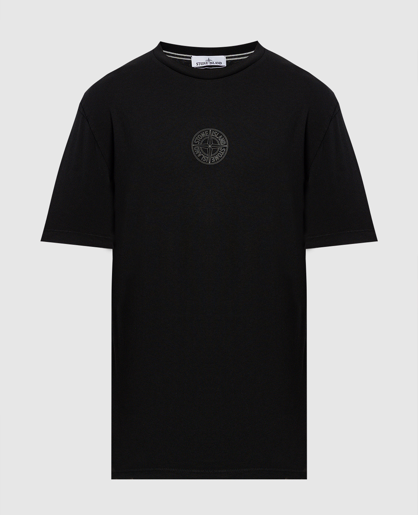 【STONE】         要在庫確認 SS T-SHIRT Stone Island Black Graphic T Shirt - Large – Mat's Island
