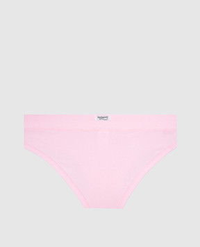 RiminiVeste Lovely baby pink unicorn print briefs with lettering B2823J