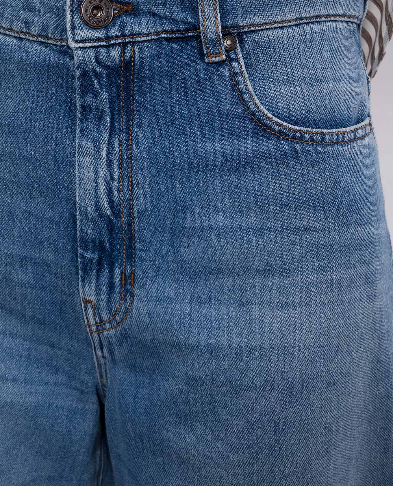 

BRAVA blue jeans with logo patch Max Mara Weekend