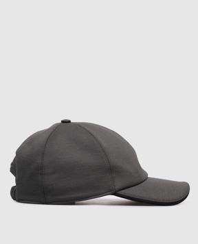 Stefano Ricci Gray wool cap MCV53TX20EW0001D