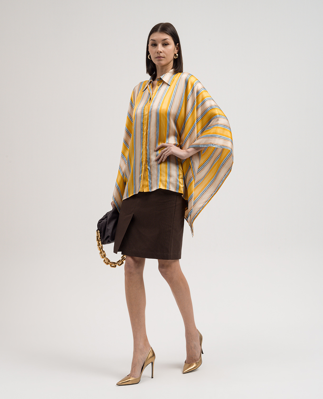 

JOAN brown linen skirt Max Mara Weekend