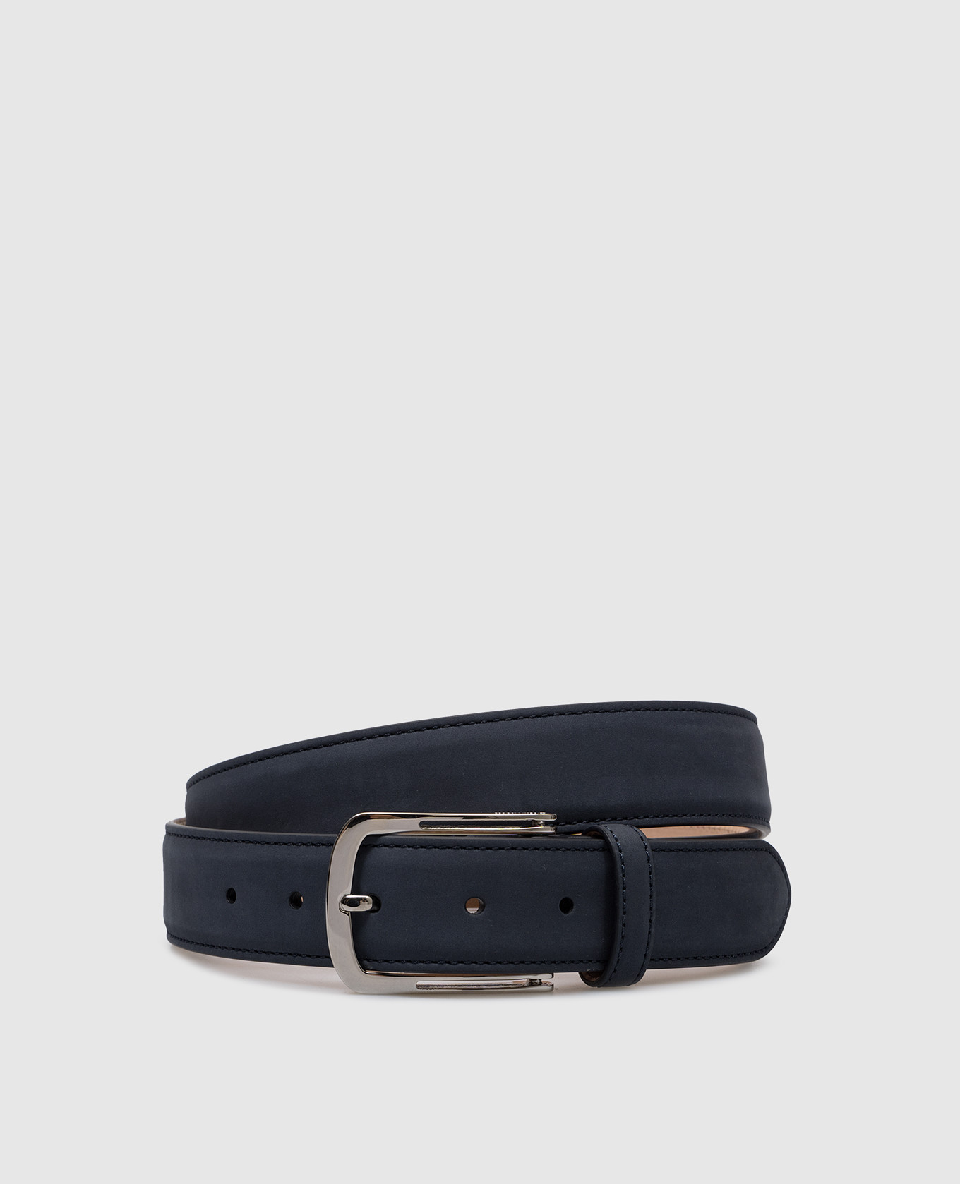 

Blue nubuck belt Enrico Mandelli