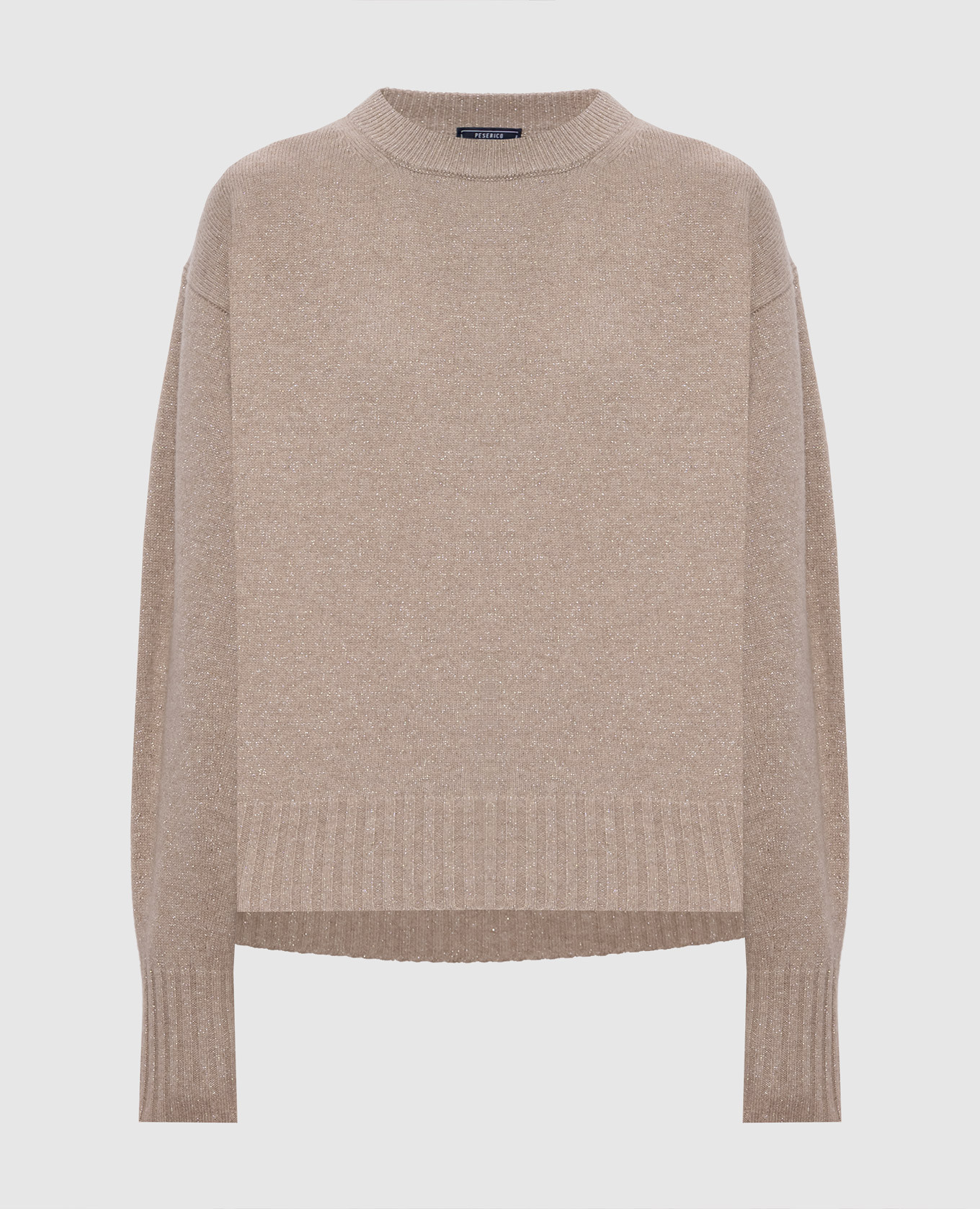 Beige wool and cashmere sweater Peserico