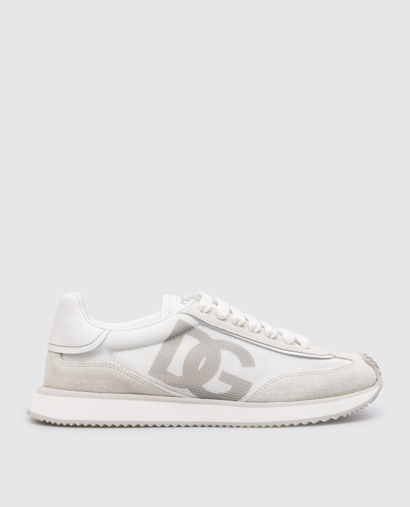 White combined sneakers dg cushion dolce&gabbana