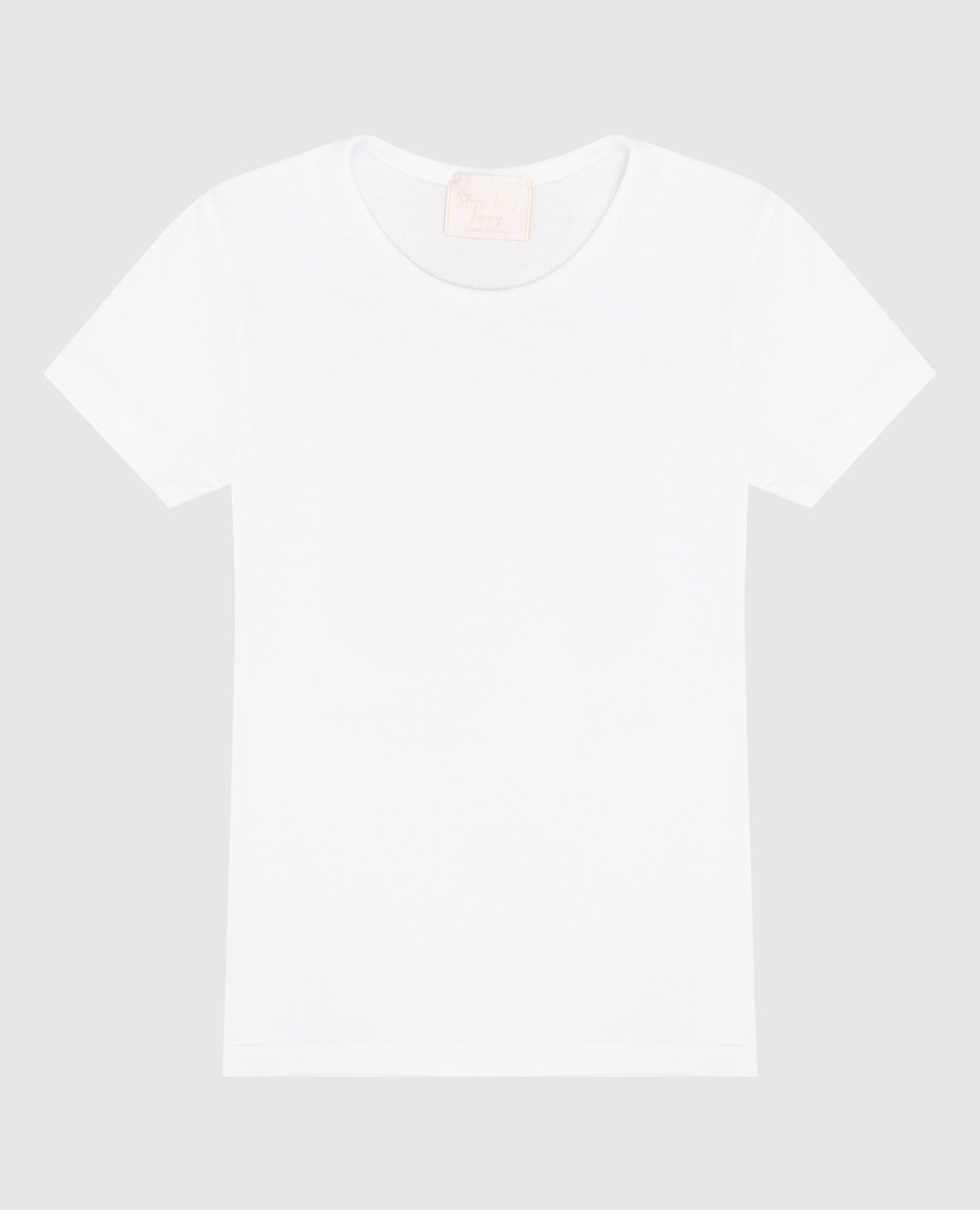 Children's white t-shirt with a scar story loris