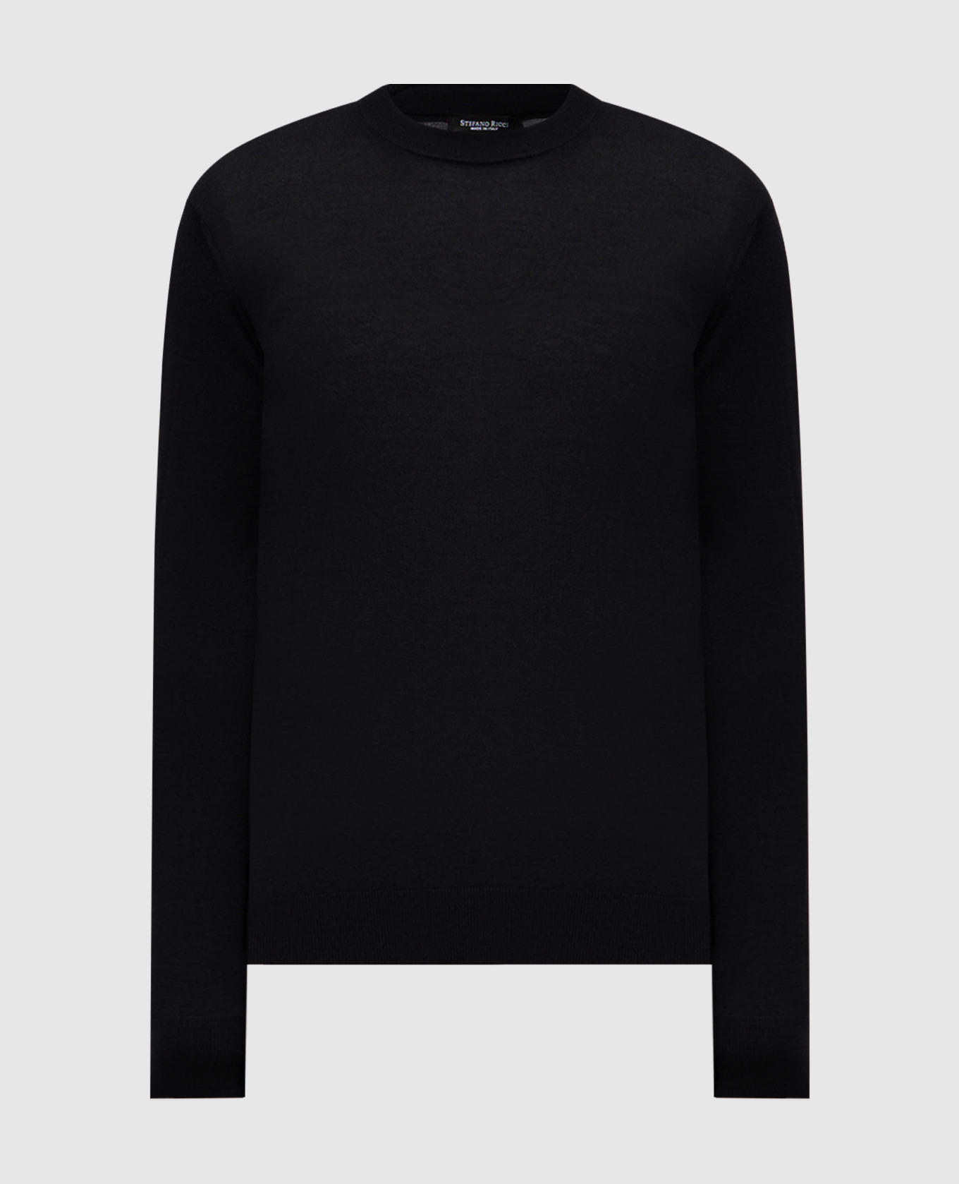

Black cashmere and silk jumper Stefano Ricci