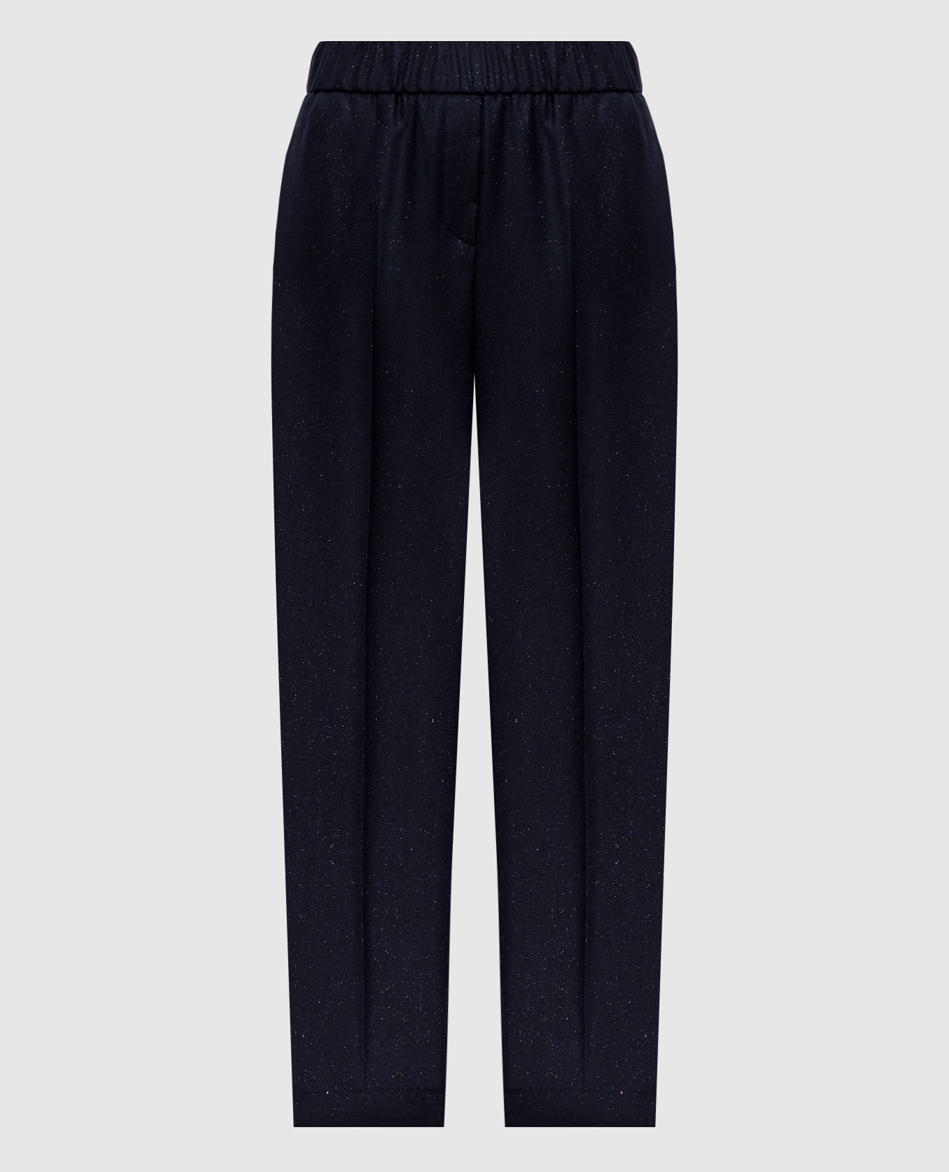 

Blue wool pants with lurex Peserico