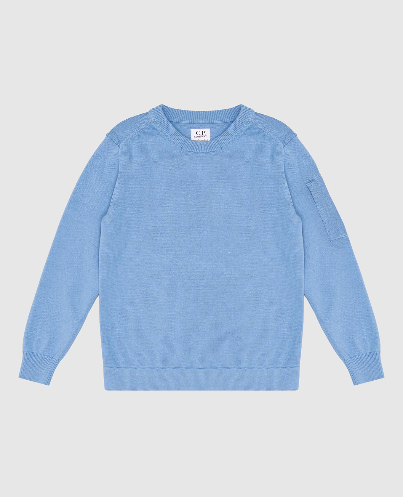 

Children's blue jumper with logo C.P. Company, Light blue