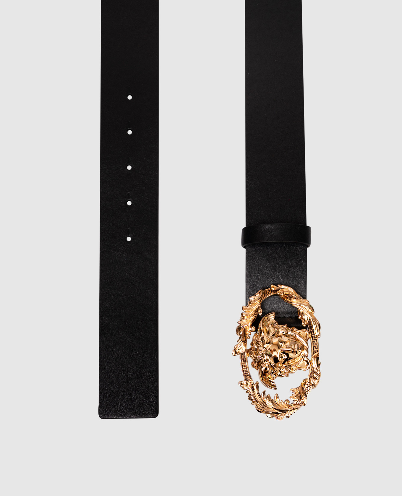 

Black Medusa leather belt Versace