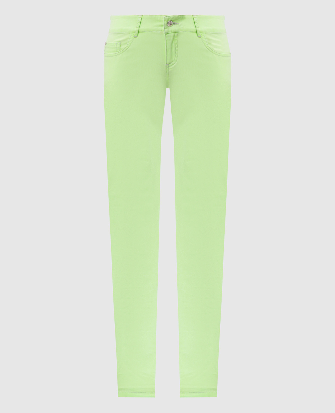 

Green logo jeans Manuel Luciano