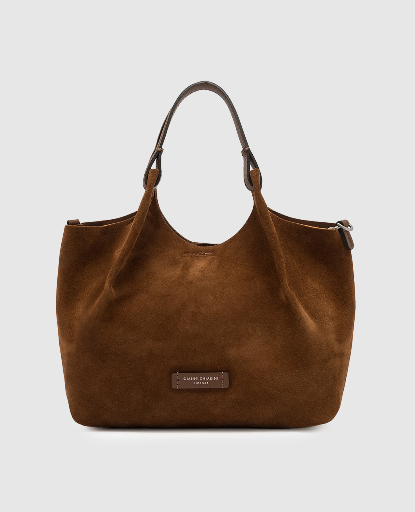 

Dua brown suede tote bag Gianni Chiarini