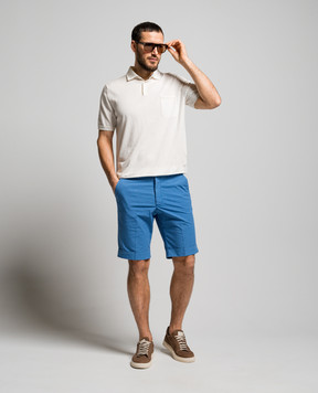 Enrico Mandelli Blue shorts 0SHORT539I