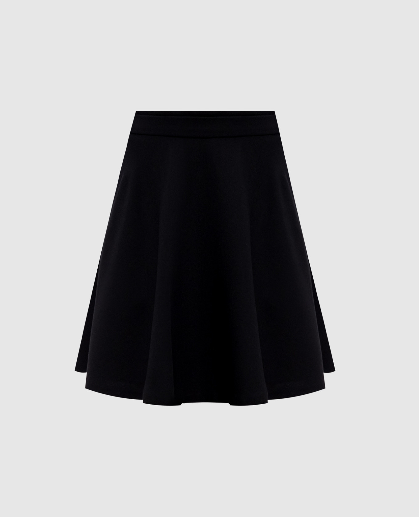 

Black mini skirt with wool Brunello Cucinelli