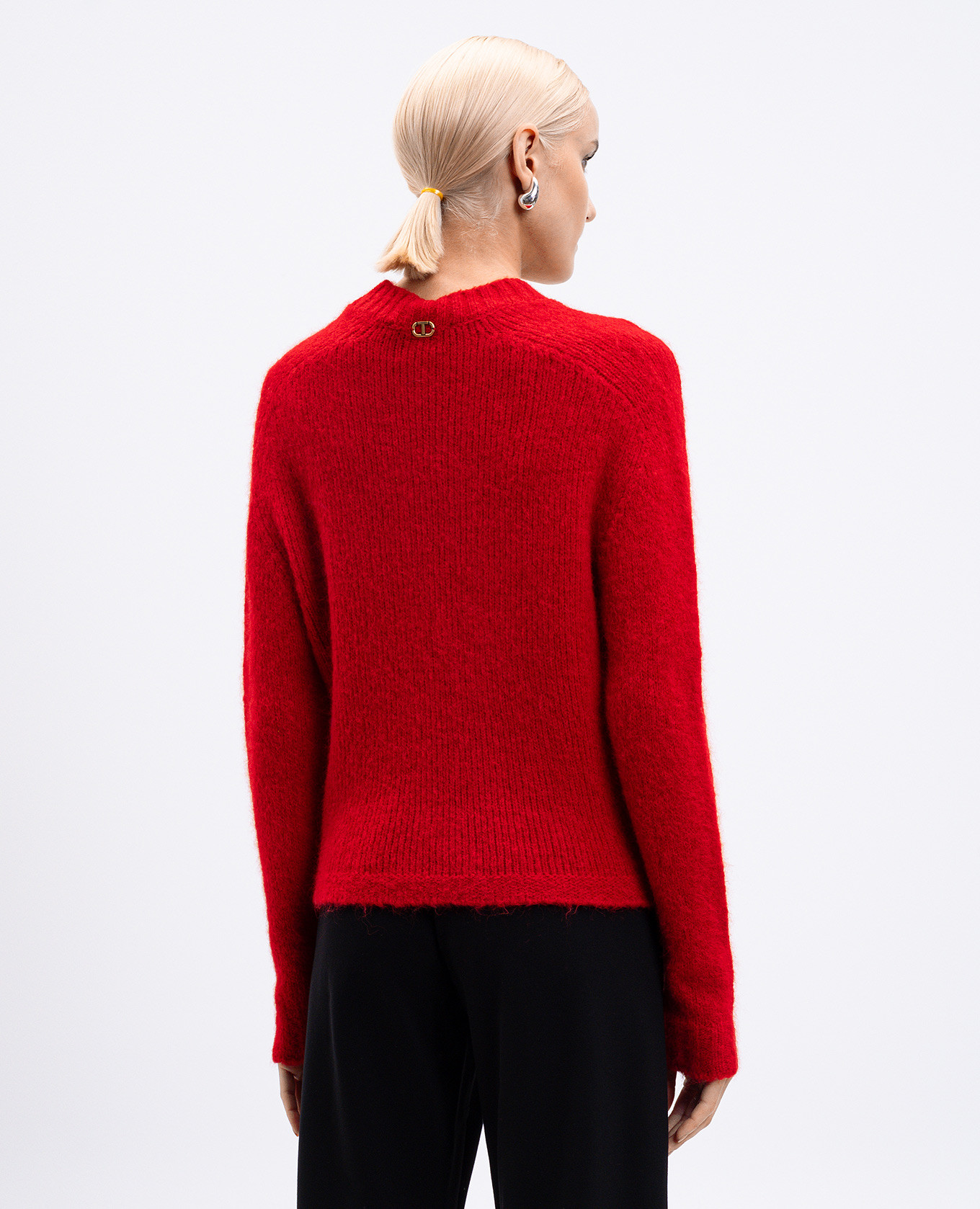 

Red alpaca wool sweater Twinset