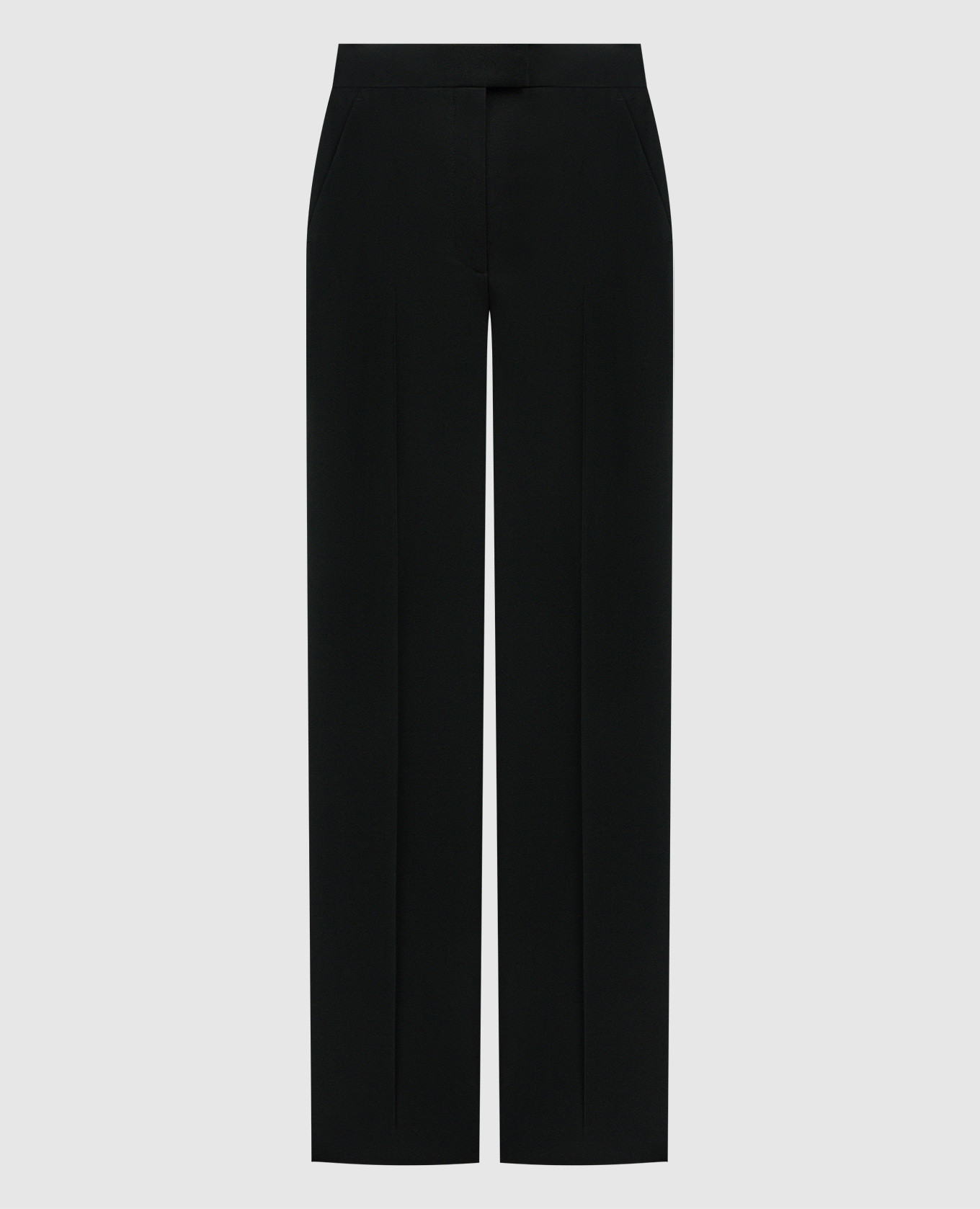 

Black trousers made of wool with a high fit Alexander McQueen