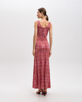 Etro Pink printed maxi dress WRHA032099IA435