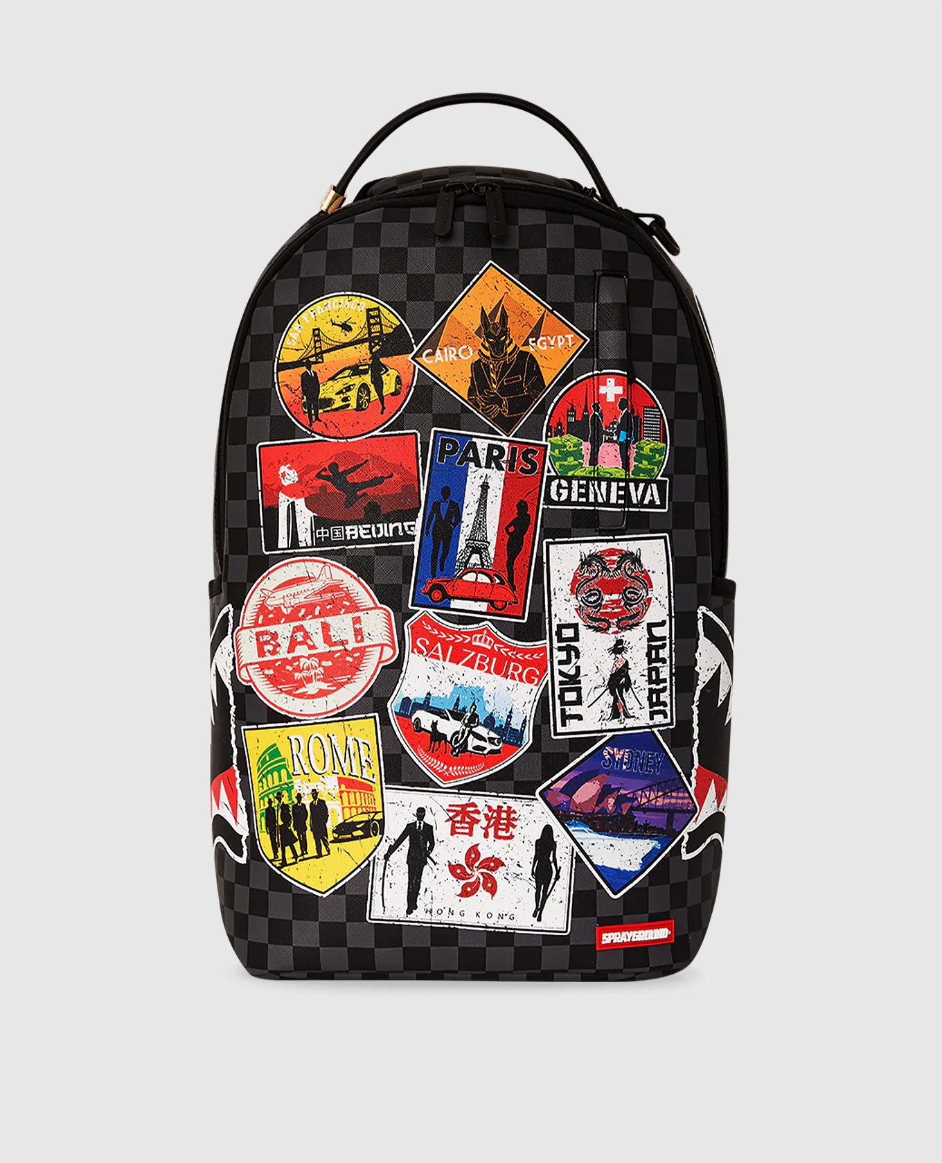 

Children's gray backpack GLOBAL MOGUL UNLIMITED MILES Sprayground, Серый