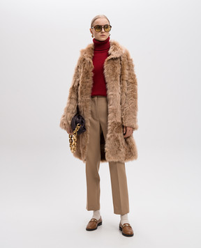 Babe Pay Pls Red cashmere sweater MD9871303341R