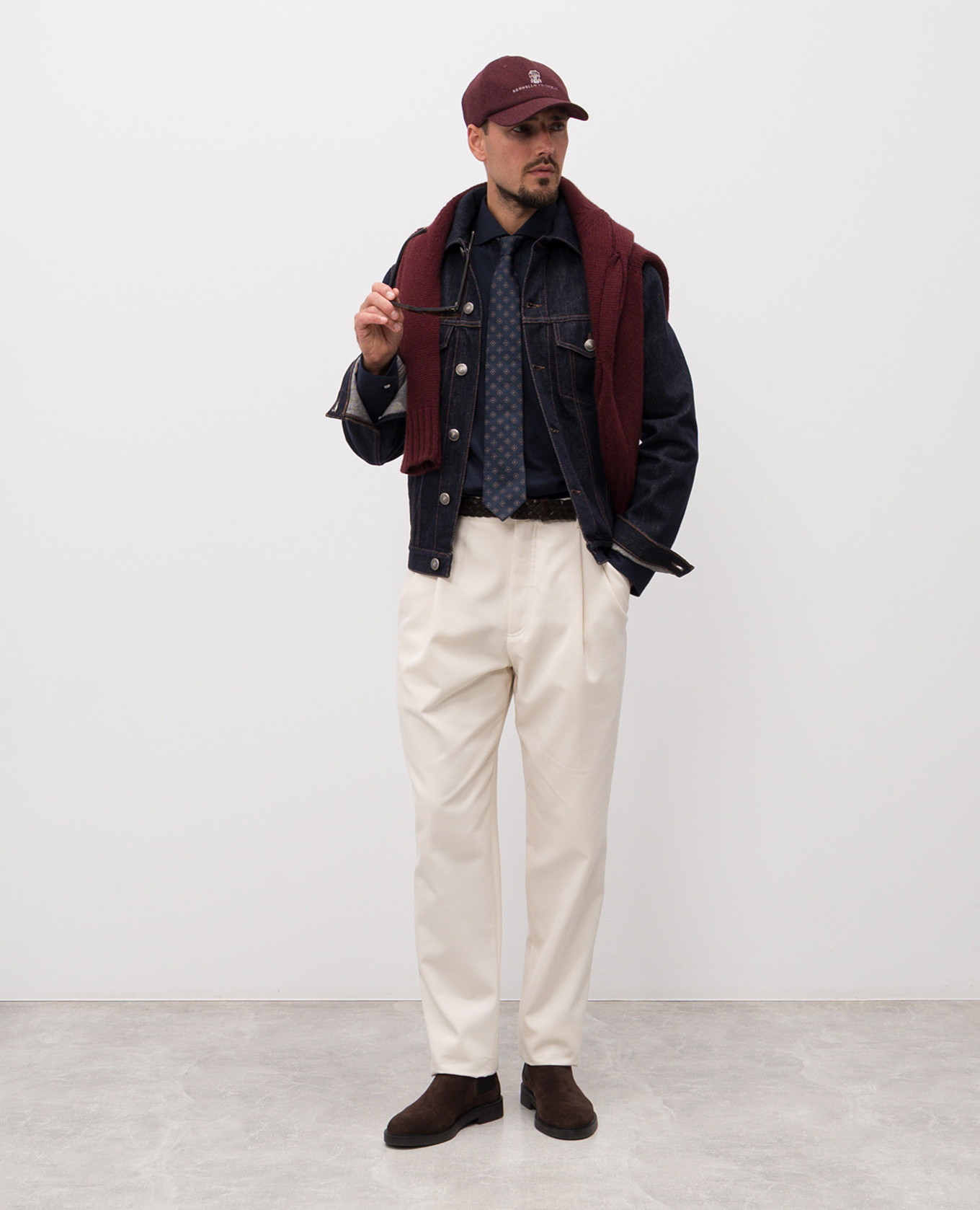 

Blue shirt Brunello Cucinelli