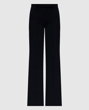 Alexander McQueen Blue flared pants 830045QEAAA