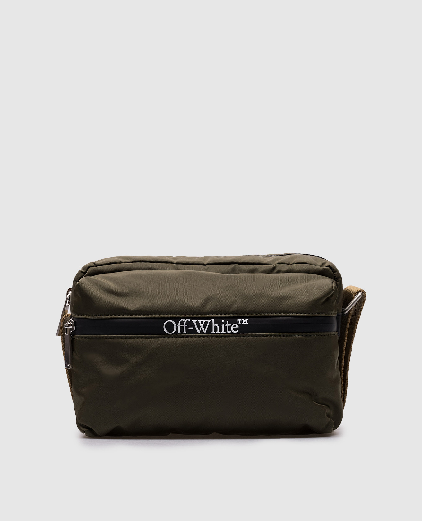 

Khaki bag with logo print Off-White