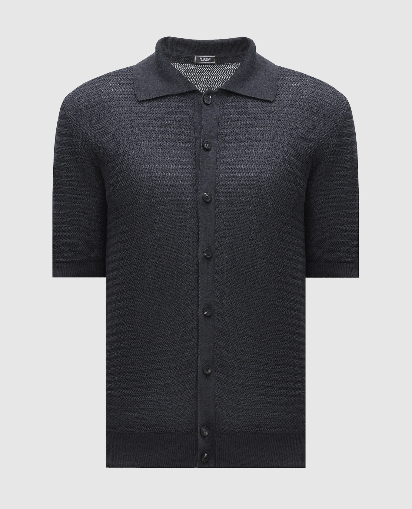 

Gray shirt with linen Peserico, Grey