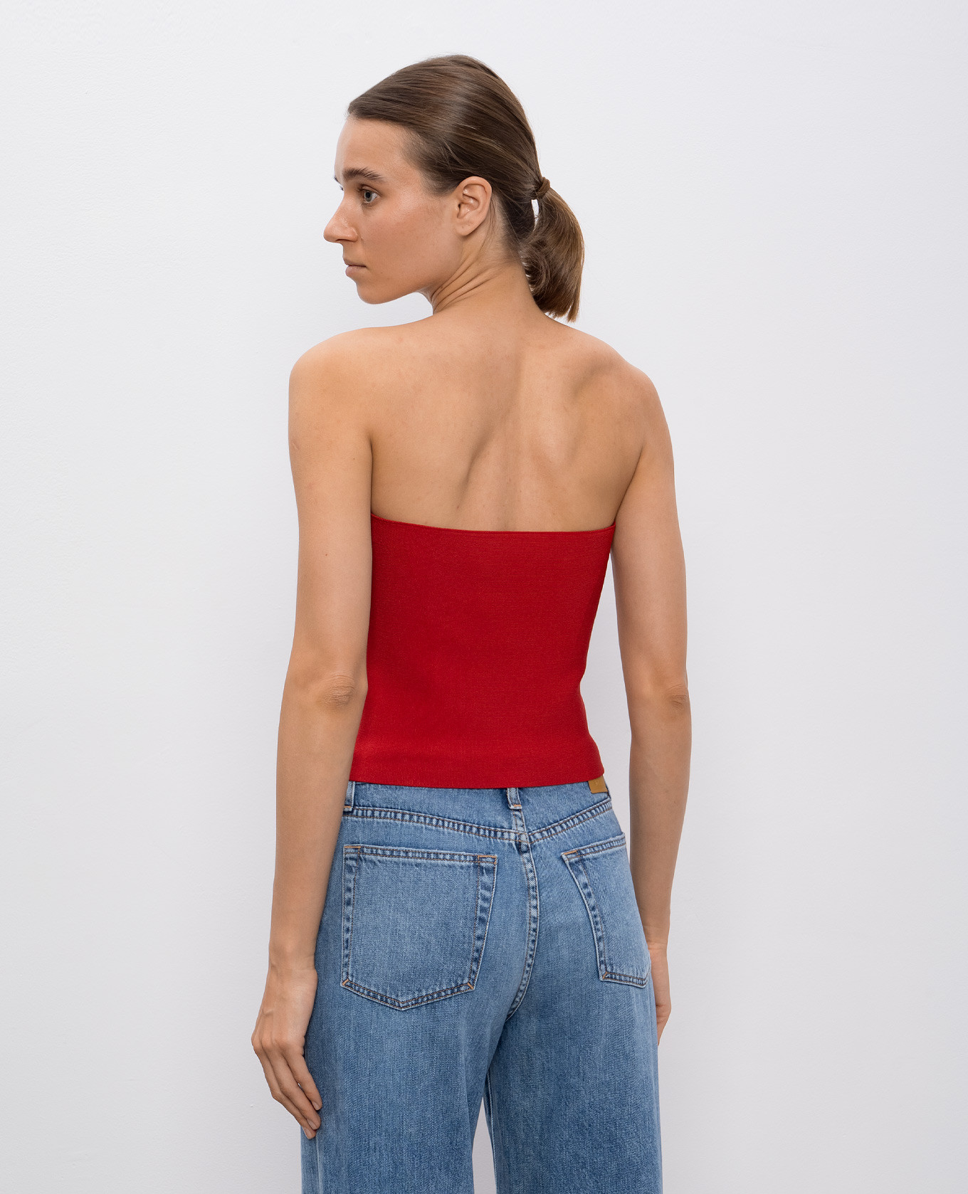 

Nicole red top Simkhai