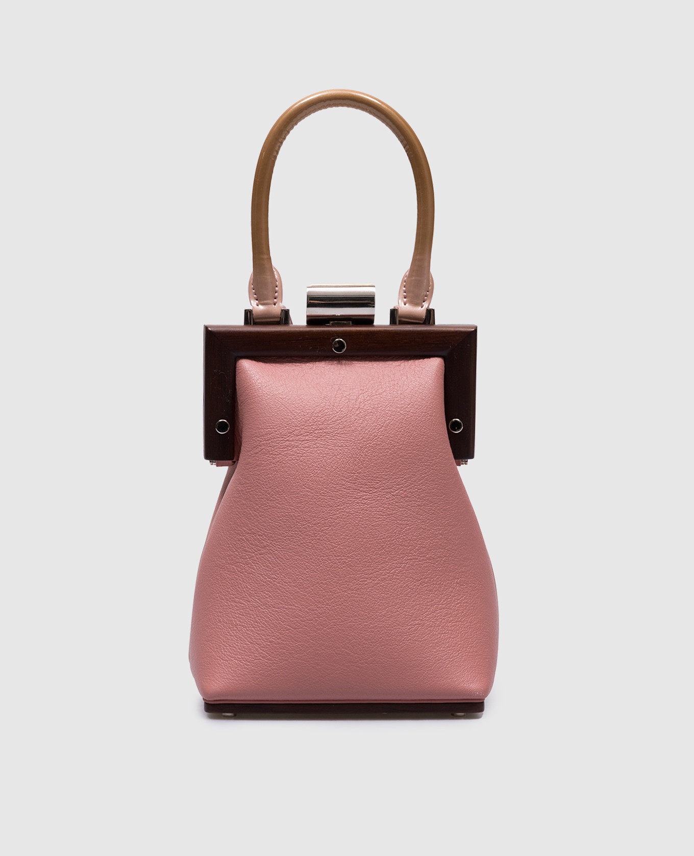 

Pink leather bag Perrin