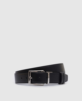 Serapian EVOLUZIONE double sided leather belt with logo SREVLMBE705135PBG9