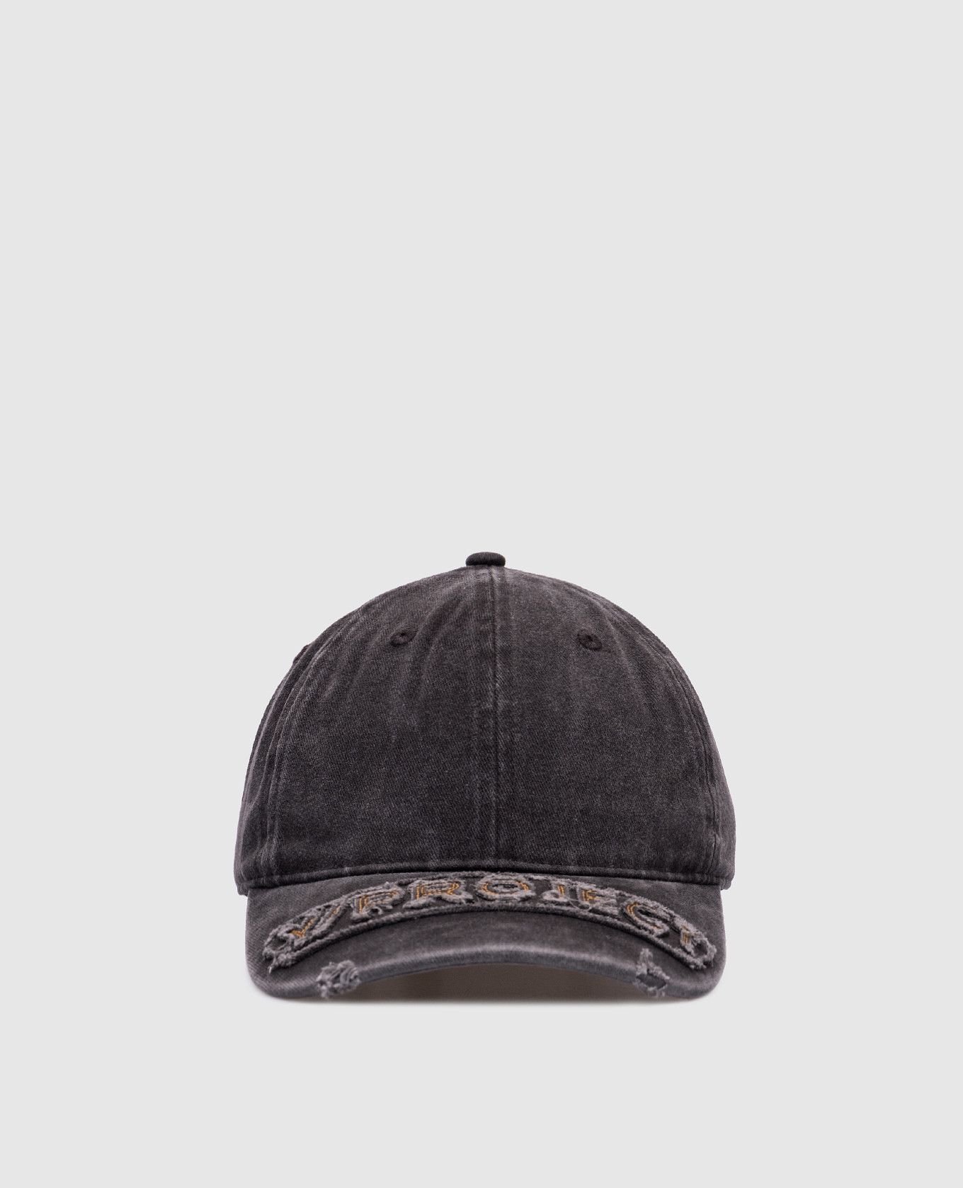 Gray cap with logo patch y project