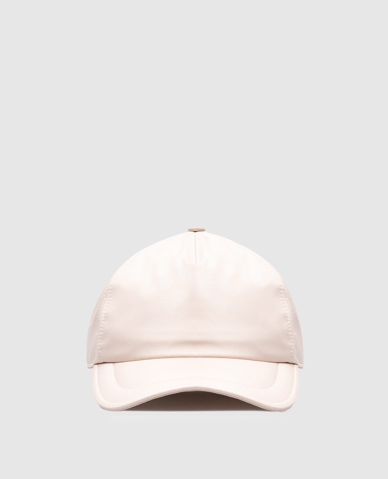 

Beige cap with logo Peserico