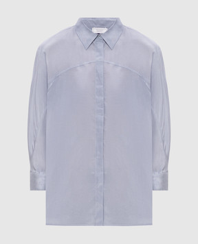 Peserico Gray shirt with silk A0615407289